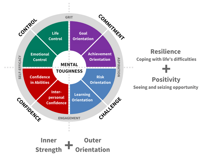 Mental toughness diagram